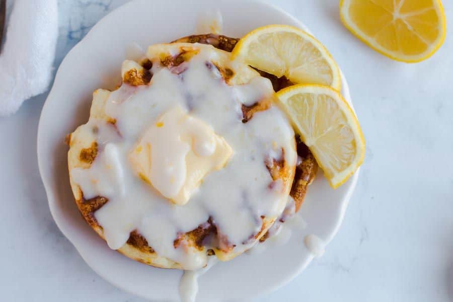 Keto Lemon Chaffle