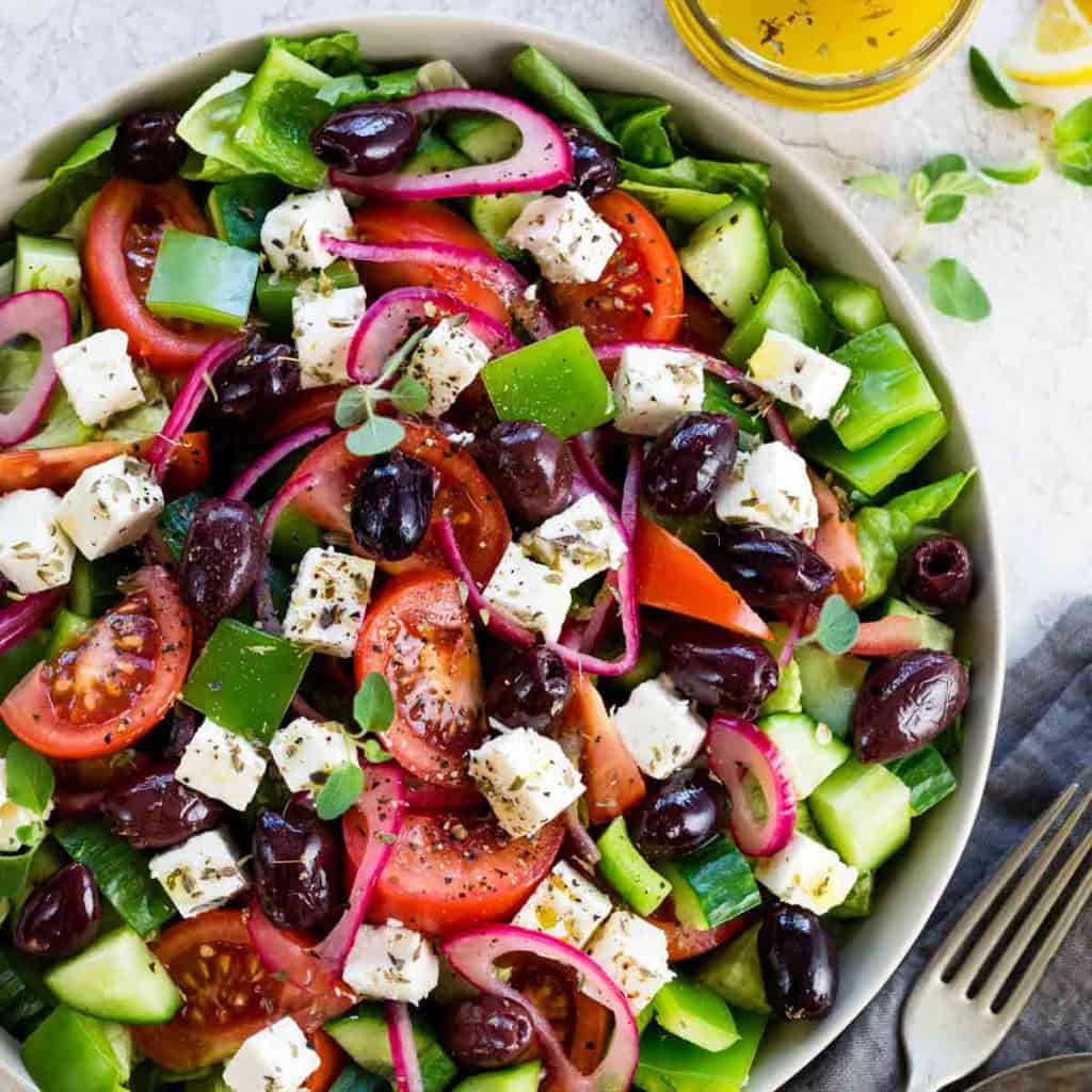 Keto Greek Salad