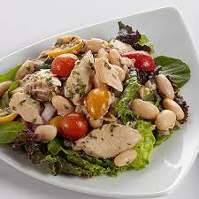 Salmon Salad with White Beans