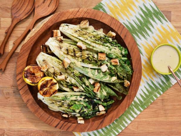 Grilled Caesar Salad