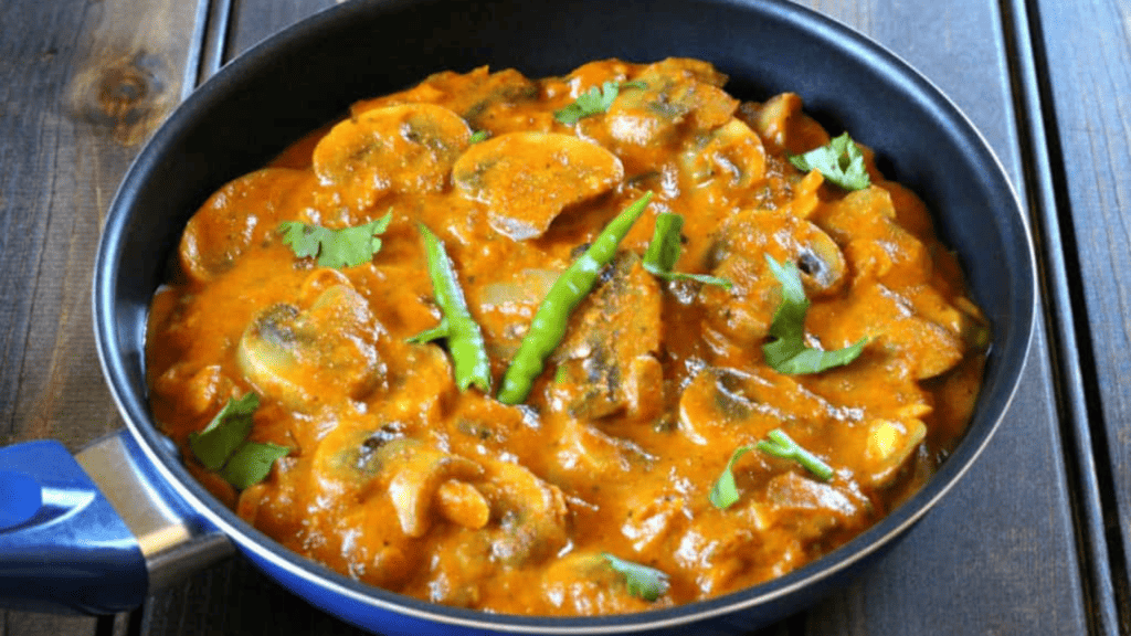 mushroom masala