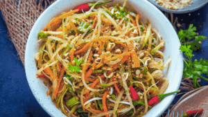 Raw Papaya Salad